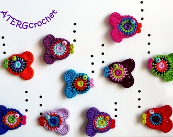 Crochet pattern fish by ATERGcrochet