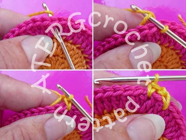 Crochet pattern circles in granny square by ATERGcrochet included pillow cover and placemat and afghan