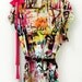 Street fashion combed cotton tunic.Limited edition and ready to wear.