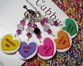 Valentine Sweet Nothings NON SNAG Stitch Markers