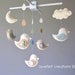 Baby crib mobile - Baby Mobile - Custom Baby Mobile - Baby Birds Mobile - Nursery Mobile - Neutral Mobile - OR CHOOSE your colors :)