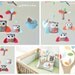Baby Crib Mobile - Baby Mobile - Owl Baby Mobile - Nursery Mobile - Tree Top Friends Matching Mobile - You can customize