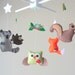 Baby Mobile - Forest Friends Mobile - Forest Creatures Mobile - Woodland Mobile - Forest Animals Mobile - Nursery Mobile