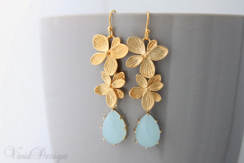 Flower Dew Earrings