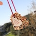 SAMPLE - medium Bird Seed favors - hearts, personalized, eco friendly, birdseed wedding favor, love birds