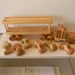 Wooden Toy Truck Handmade 18 Wheeler Car Carrier Truck