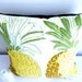 Pineapple cushion cover pineapple pillow yellow cushions yellow pillows retro cushion yellow throw pillow fruit cushion decorative pillow