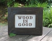 Ode to Morning Wood - cross stitch