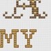 PATTERN - I Want Your Beard On My Face - cross stitch