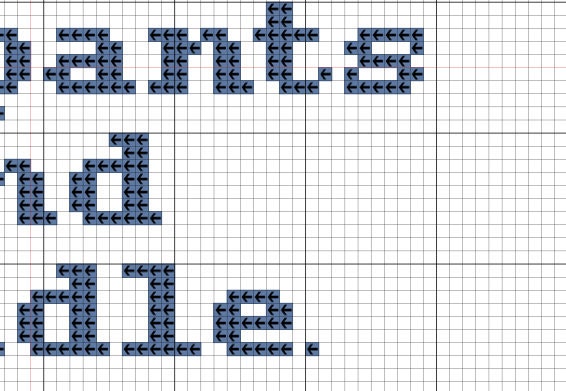 PATTERN - Let's Take Off Our Pants and Cuddle - cross stitch