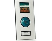 CD Album Frame & Matting Combo w/ Custom Album Label