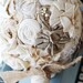 Flower Bridal Bouquet, Weddings, Vintage Wedding, Fabric Flowers Bouquet- Unique Wedding Bouquet- Ready to SHIP