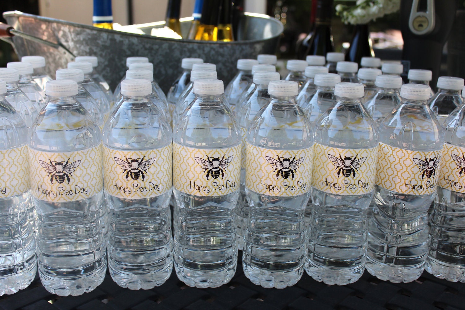 Printable Water Bottle Labels- Baby Bee by Bloom Il_170x135