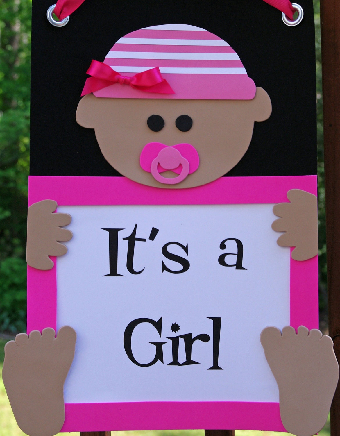 It's a Girl Door Sign - Welcome Baby, Girl Baby Shower, Baby Decoration, Baby Girl, Hospital Sign Il_570xn