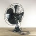 Vintage Large 1930's Diehl Oscillating Table Fan - All Original, Beautiful Vintage Paint, Rewired - Absolutely Lovely Industrial Chic