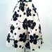 Reproduction 1950s Dress, Classic Black and White with Rick Rack