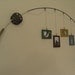 Fishing Pole Picture Frame - Metal Brown - 4 Frames