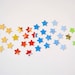 300 colorful little stars punchies - confetti