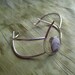 Cuff Bracelet - One Of A Kind - Sterling Silver and Shell - Modern Jewelry by Jyoti McCall