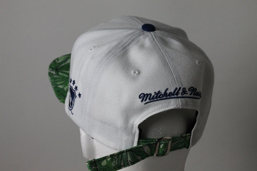 Custom Toronto Maple Leafs Strapback -- Marijuana Fabric