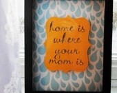 Mom Shadowbox