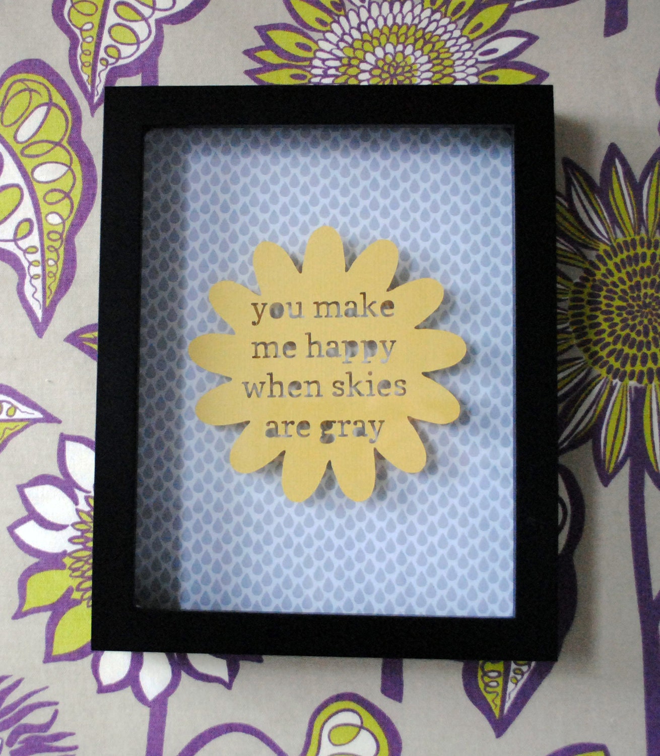 You are My Sunshine Shadowbox