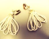 Faux Pearl Earrings