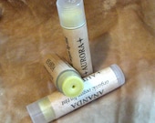 Organic Tinted Lip Balm in AURORA Ananda Vegan Balms golden shimmer balm