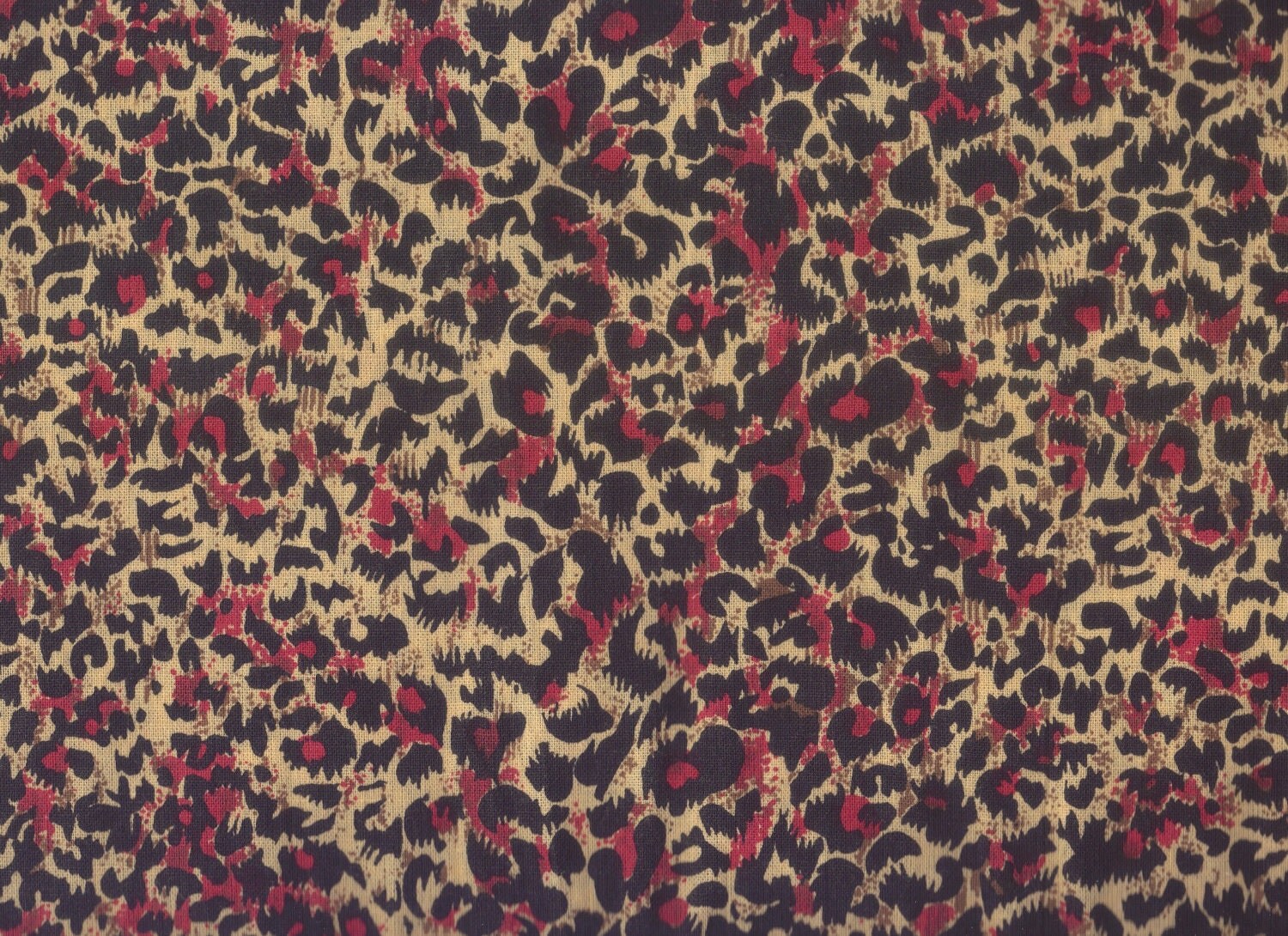 cheetah print curtains