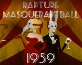Bioshock Masquerade Ball Print