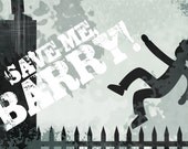 SAVE ME BARRY - Misfits Print