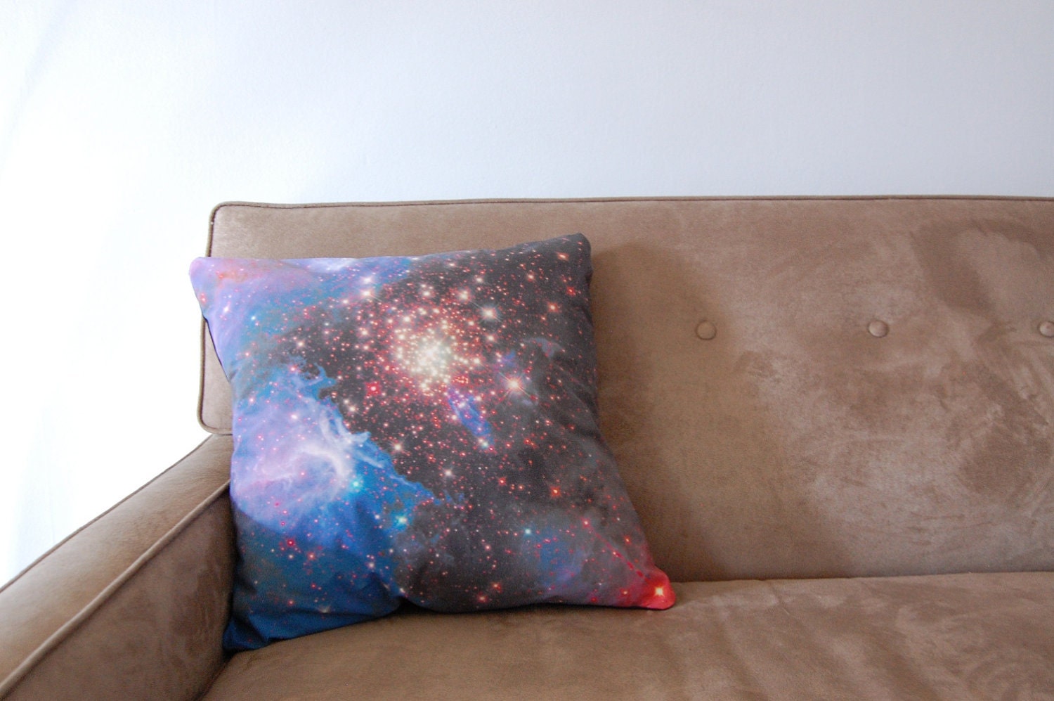 Galaxy Nebula Print Accent Pillow Cover Throw Pillow