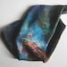 SALE 20% OFF Galaxy Nebula Print Silk "Pillar of Stars" Cosmic Square Scarf
