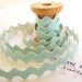 5yd Baby Blue Glitter Ric Rac Trim -1/4" width