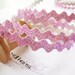5yd lilac Glitter Ric Rac Trim -1/4" width