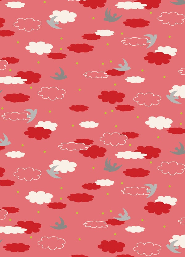 Dream in Pink, The Woodlands by Khristian A Howell for Anthology Fabrics, Half Yard, 1/2 Yard