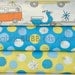 END OF BOLT, 32 inches, Cars Natural, Monaluna Circa 52 for Birch Fabrics, Organic Fabric