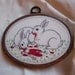 Rabid Rabbits - Gory Hand Embroidery