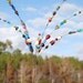Beaded Blossoms -- Garden Bead Art -  Wire Suncatcher Sculptures - Beaded Flowers