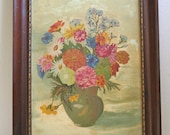 Original Unsigned Floral Still Life