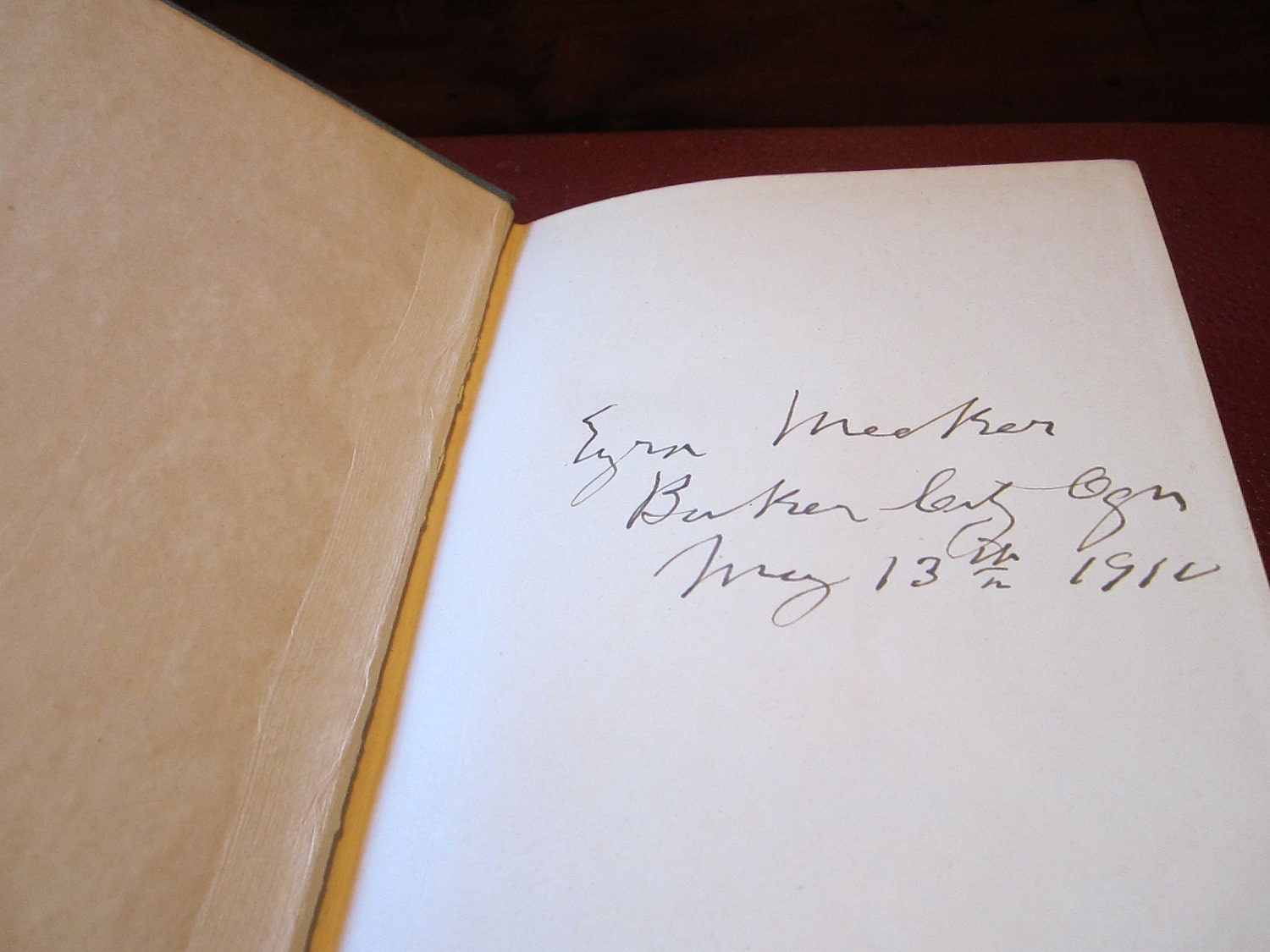 Rare Antique Book - Ventures and Adventures of Ezra Meeker, 1909, signed - Pioneer Life in the Old Oregon Country
