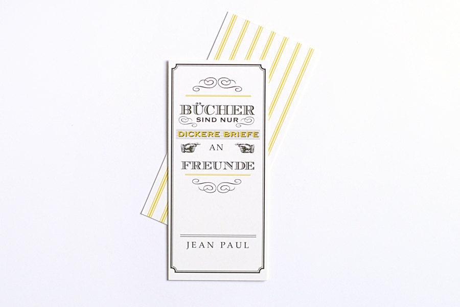 Bookmark "Jean Paul"
