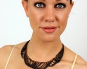layered chain bib necklace // PIXANE aka the chain choker