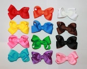 Set of 10 Boutique Hairbows - 1 dollar bows / Boutique Bows