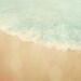 Beach Shore Art Print - Soft Pastel Dreamy Spring Summer Aqua Sand Bokeh Ocean Beach House Home Decor Wall Art Nursery Childrens Room Photo