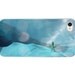 Iphone Case - Dragonfly Blue Aqua Bokeh Summer Water Lily Girly Pretty Art Iphone 4 4s Cover