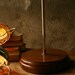 Lamps Industrial Light Wood Lamp Industrial Lighting Cool Gifts for Men Edison Cage Bulb Lamp - Desk Lamp by Luke Lamp Co
