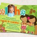 Aloha Luau Birthday Party Banner, "ALOHA", digital file, you-print