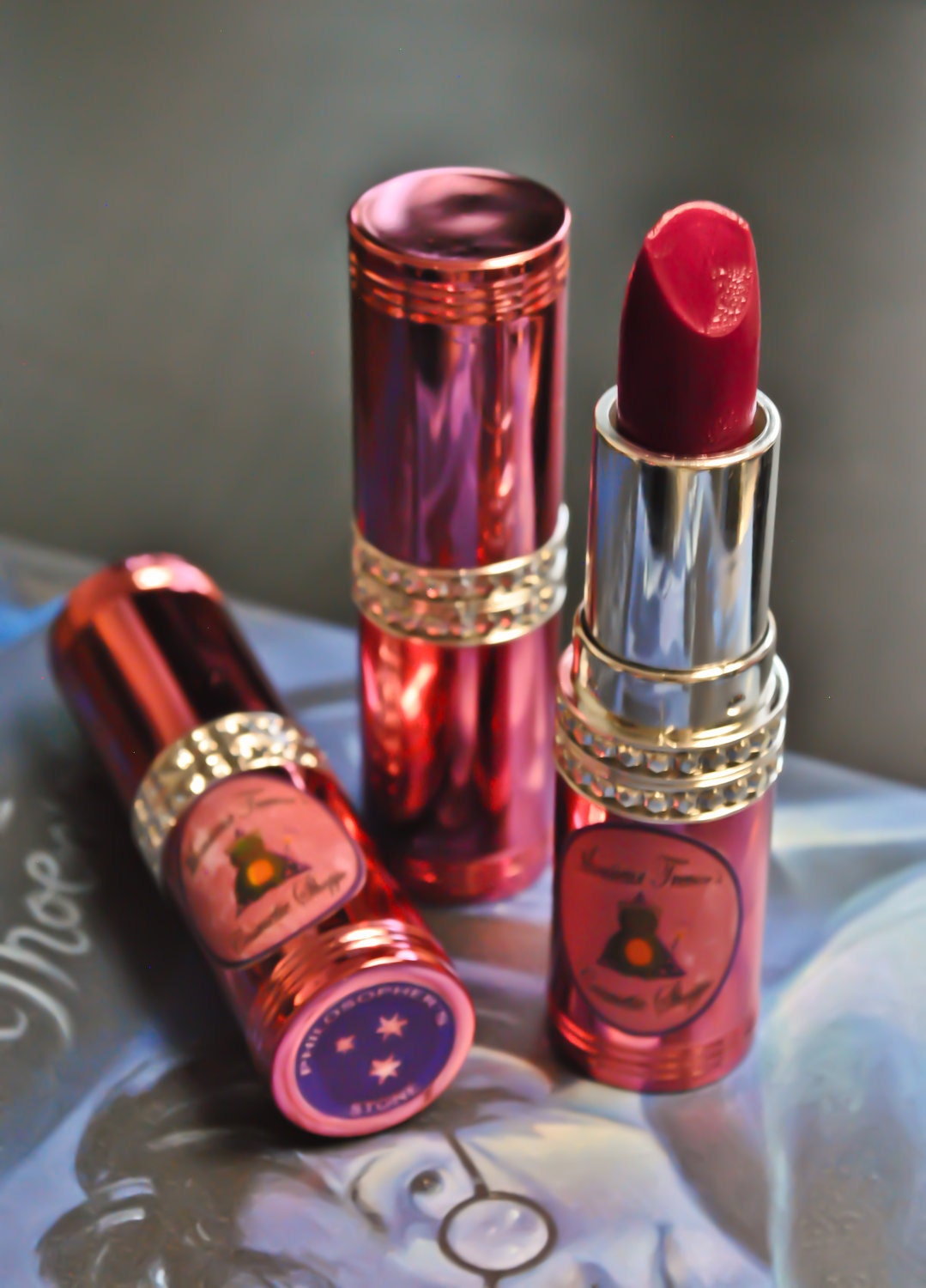 Harry Potter-inspired Lipstick Philosopher's Stone (Ruby Red)
