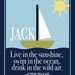 Nautical Nursery Art - INSPIRATIONAL NURSERY QUOTE - Ralph Waldo Emerson - Baby boy -
